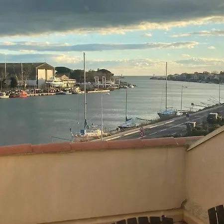 Appartement Calme Vue Sur L'Herault Et La Mer Agde Buitenkant foto